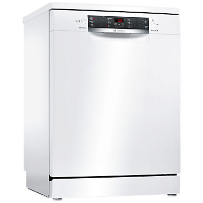 Bosch SMS46IW00G Freestanding Dishwasher, White Bosch SMS46IW00G Freestanding Dishwasher, White